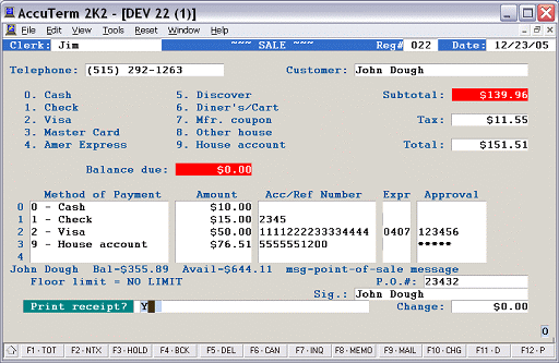 Payment Options