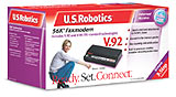 US Robotics 56K* V.92 External Faxmodem
