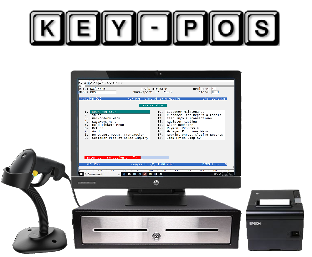 KEY-POS Register
